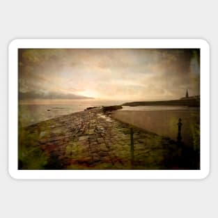 Artistic Cullercoats Bay Sticker